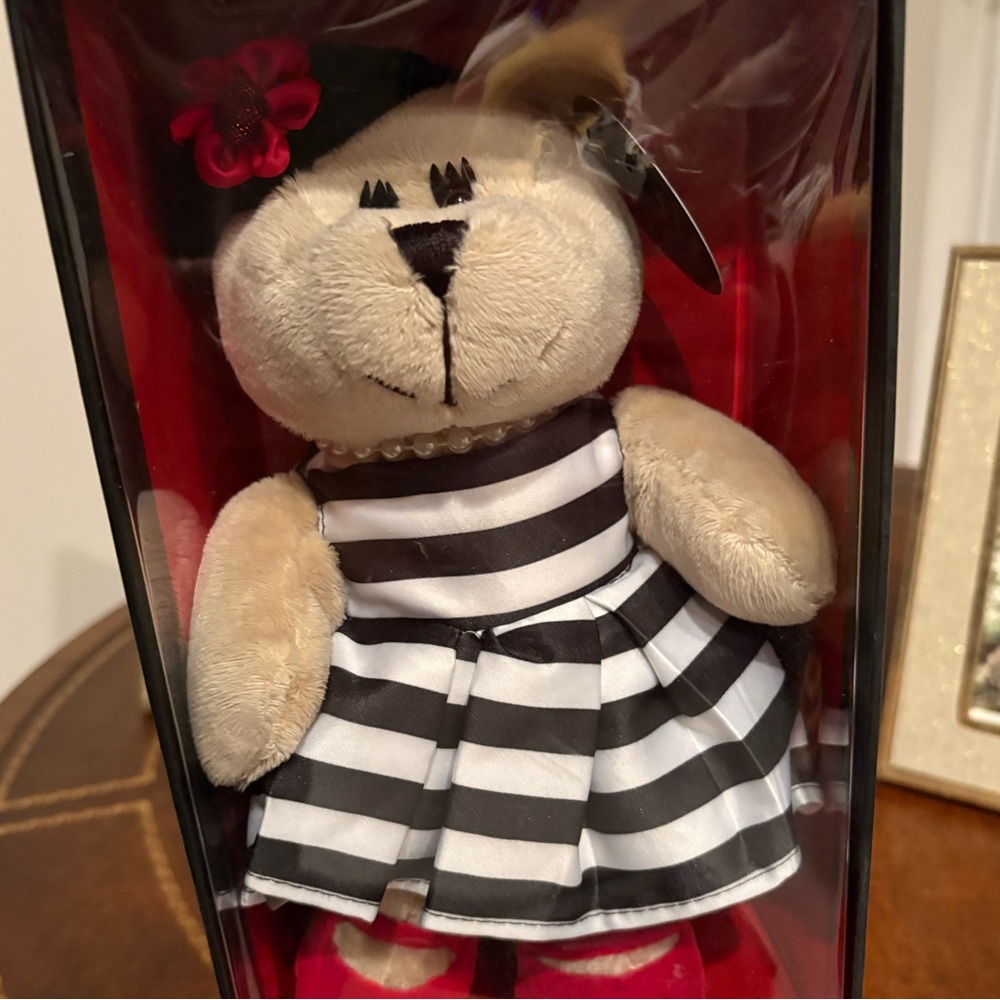 Starbucks & Alice and Olivia Black and White Bearista Bear